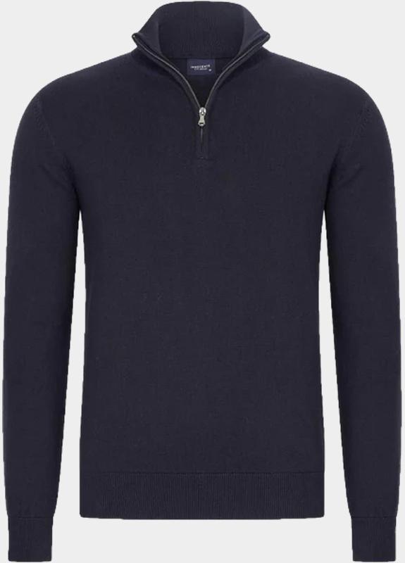 Bos Half Zip Blauw  302/8189-Navy