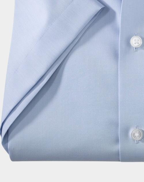 Olymp Business hemd korte mouw Blauw Luxor 030412/11