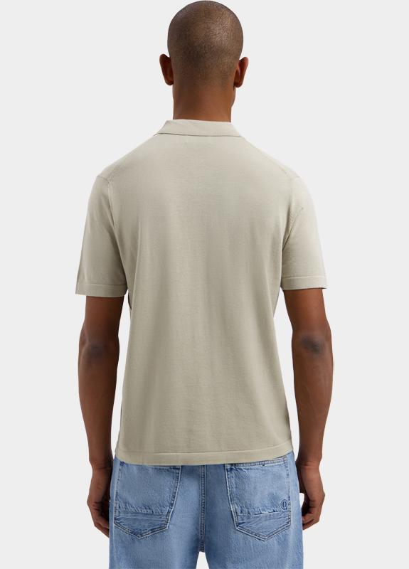 Dstrezzed Polo heren Beige DS_Dorian Zip Polo 420062/251