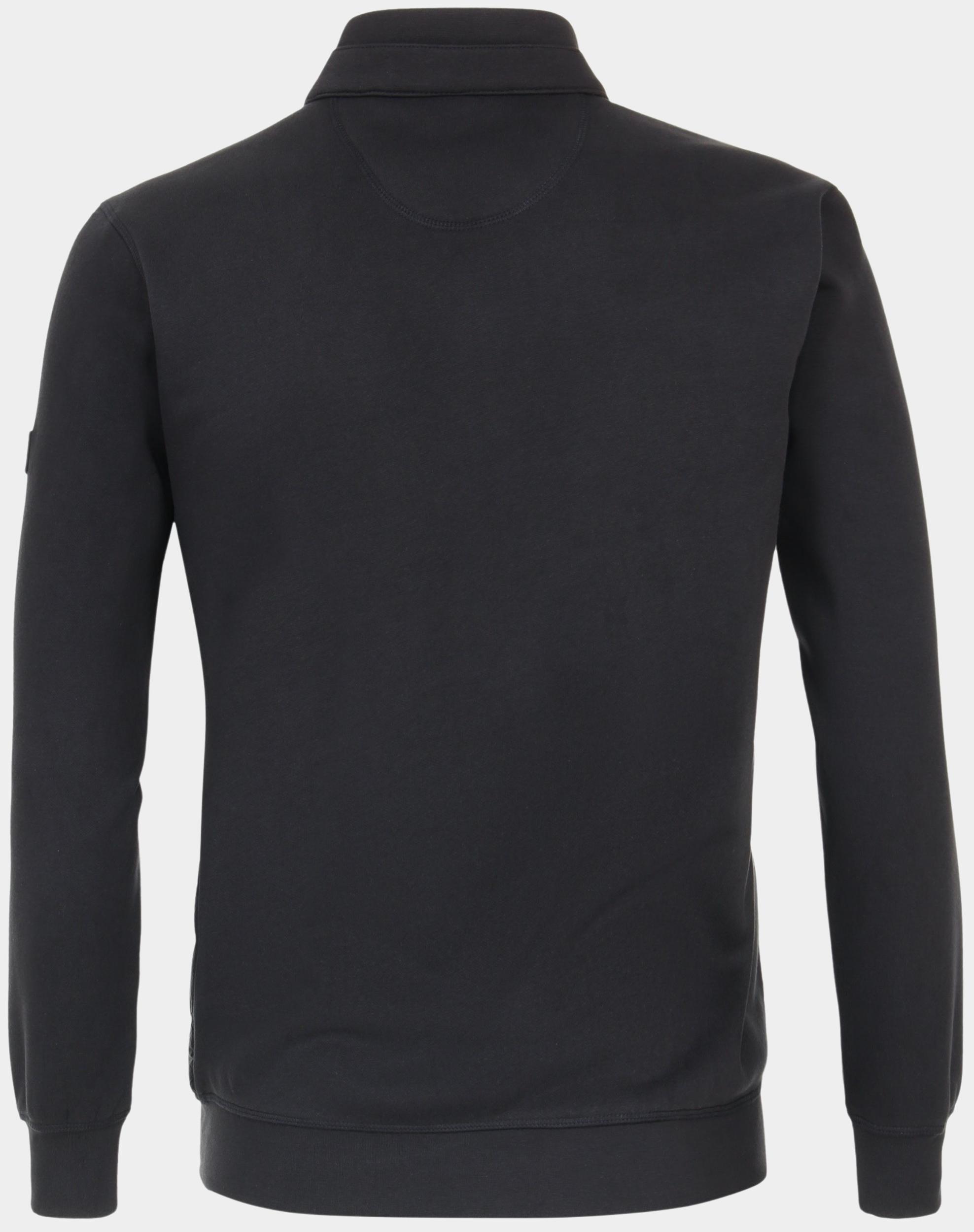 Casamoda Vest Blauw Sweatjacke 434103700/105