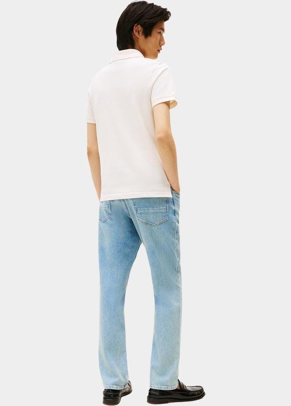 Tommy Hilfiger Polo korte mouw Beige 1985 Slim Polo MW0MW17771/Z00