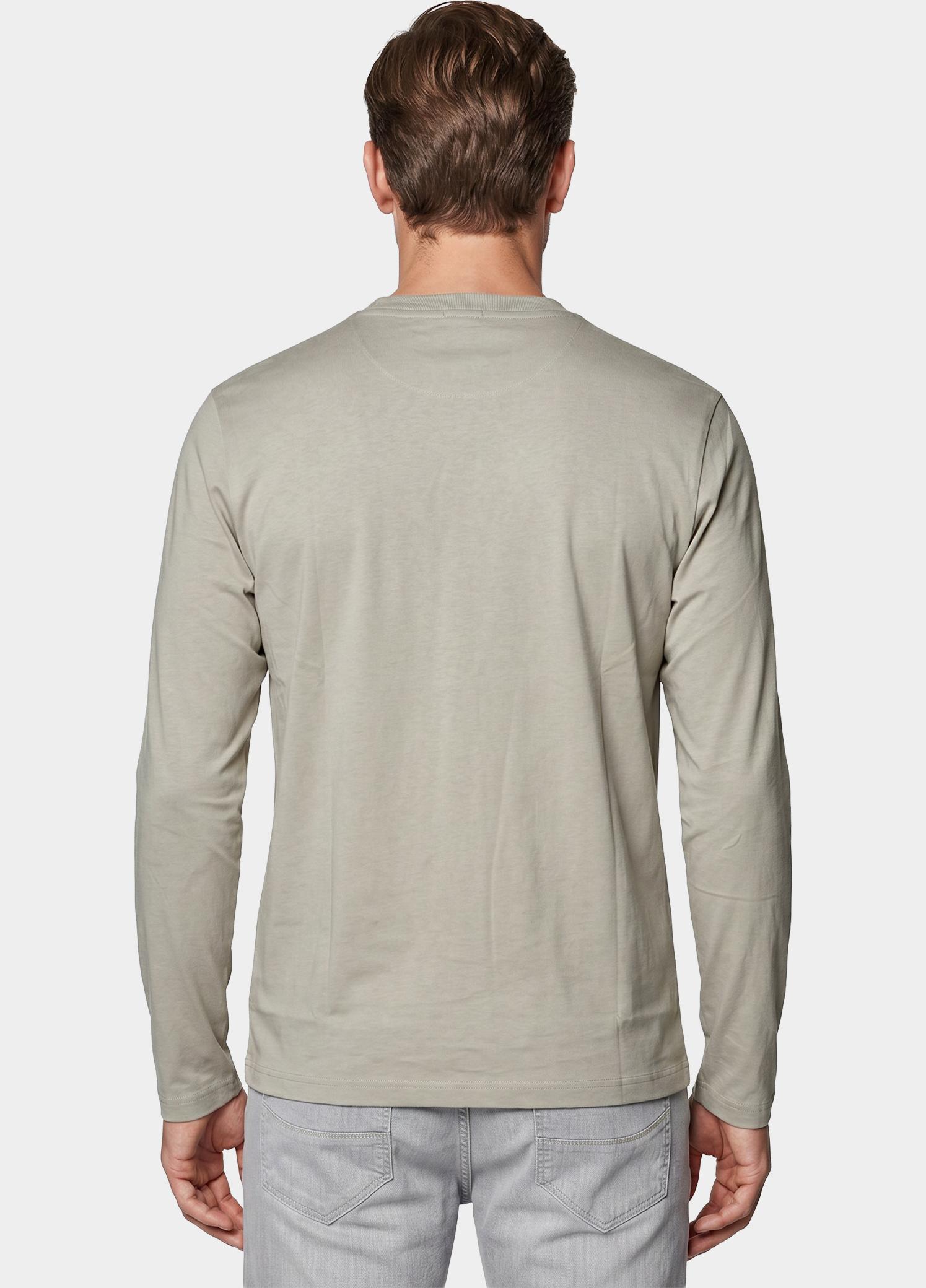 BOSS Green T-shirt lange mouw Beige Tee Long 10256064 01 50506365/275