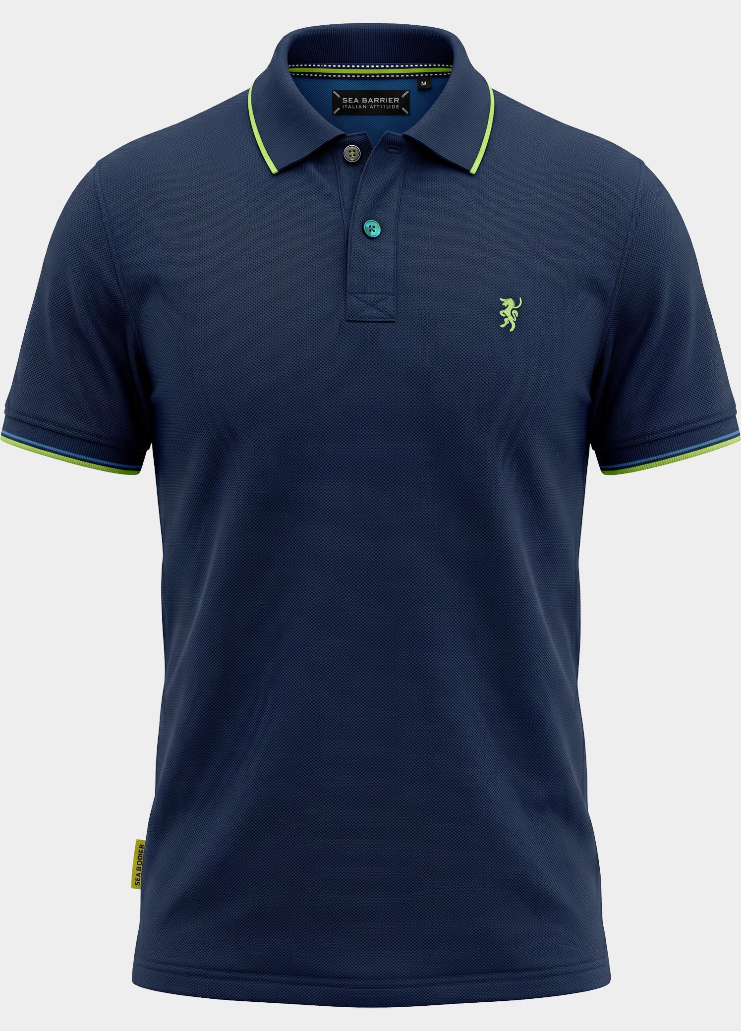 Sea Barrier Polo heren Blauw Grady F0001269.8567/4957