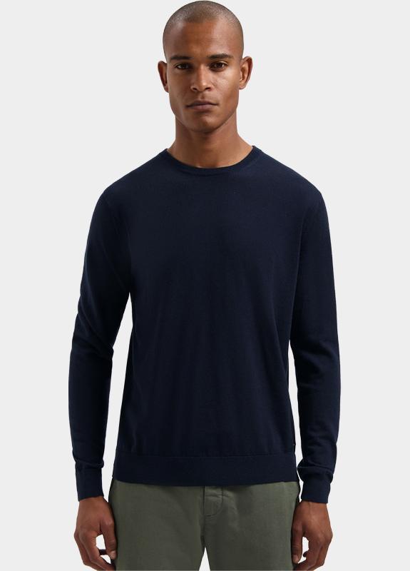 Dstrezzed Pullover Blauw DS_Destin Crewneck 405596-AW25/649