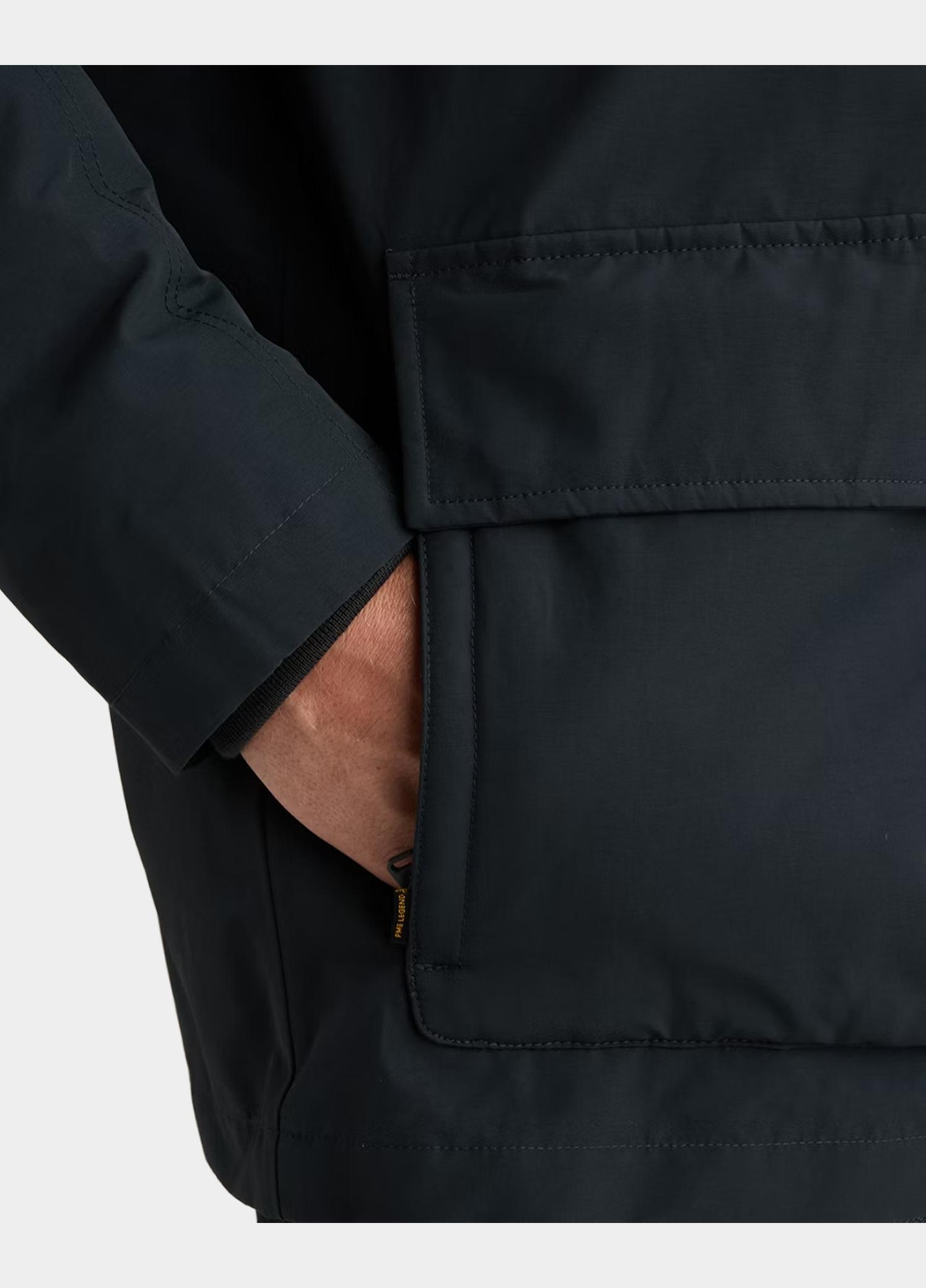 PME Legend Winterjas heren Blauw Semi long jacket ROCK-PACK PJA2609158/5281