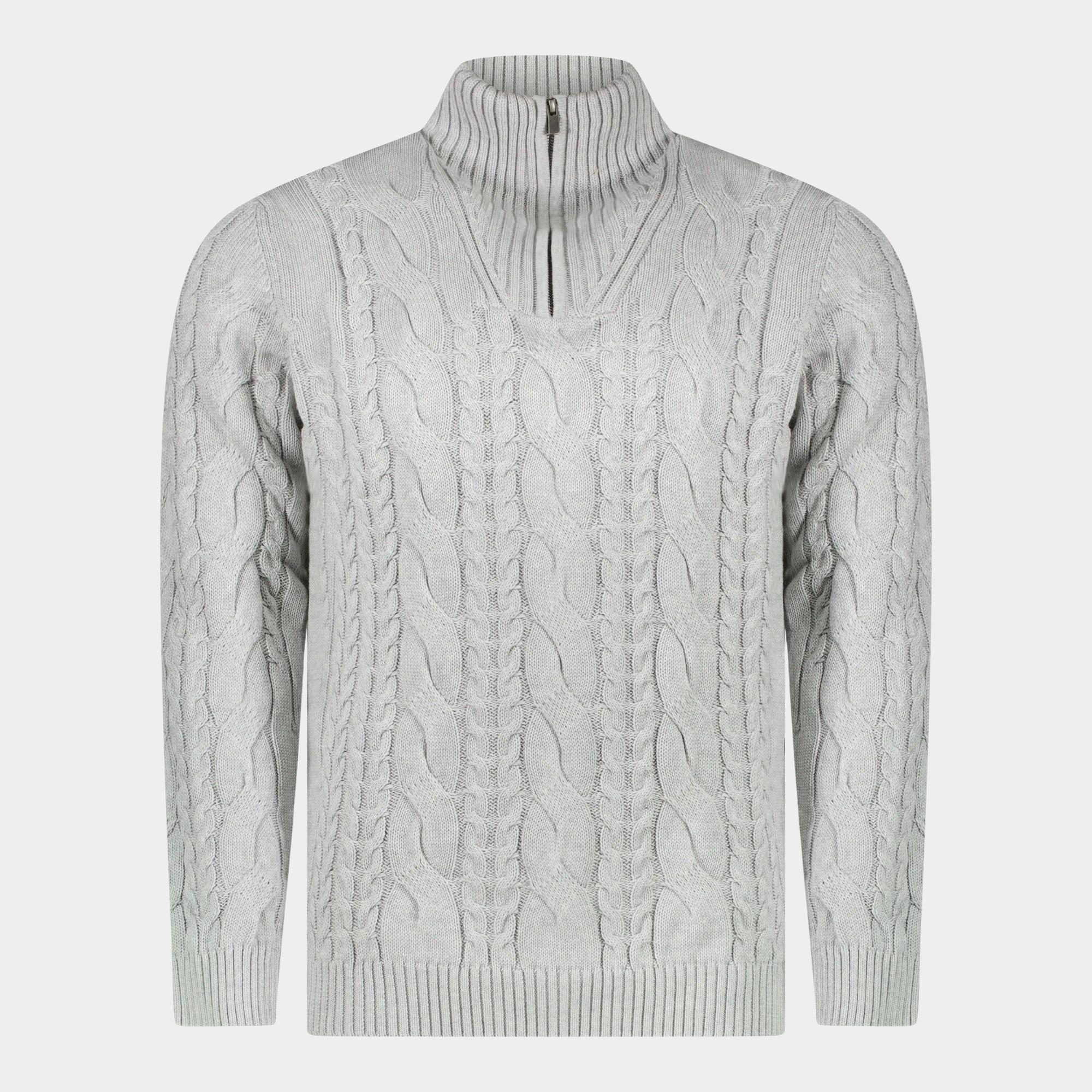 Cars Jeans Half Zip Grijs Cruzz 67065/53