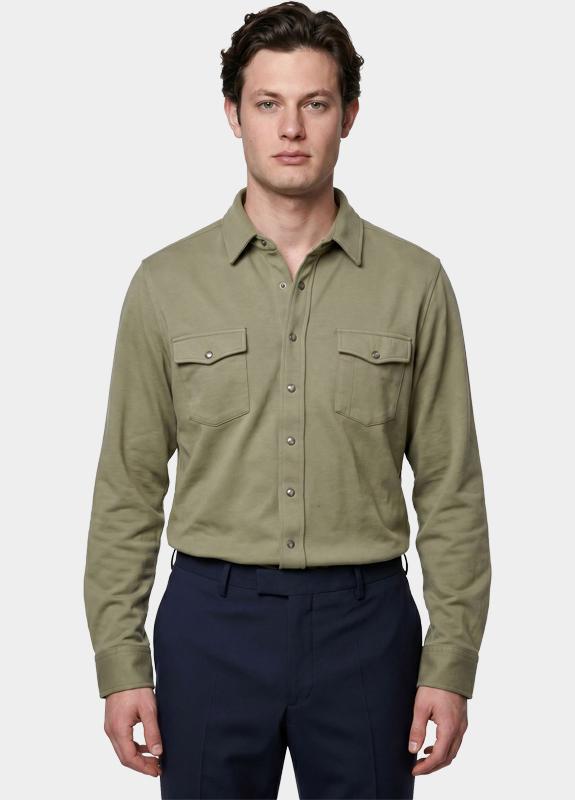 Profuomo Overshirt Groen  PPXF10001/G