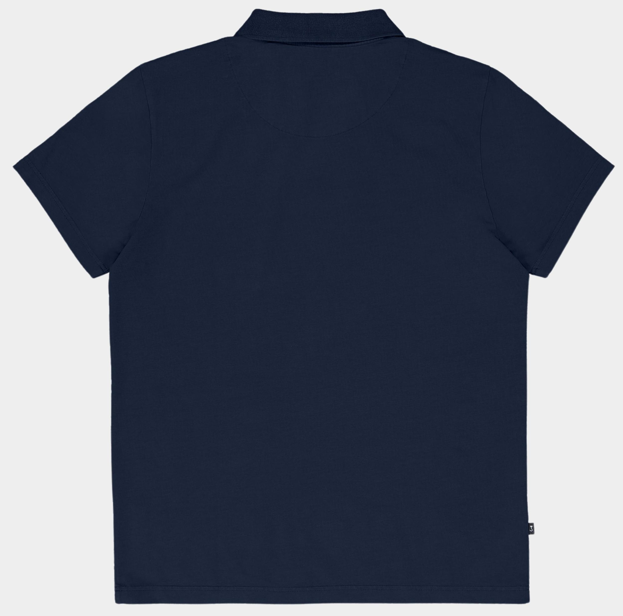 Butcher of Blue Polo korte mouw Blauw Alain Jersey Polo M2412012/890