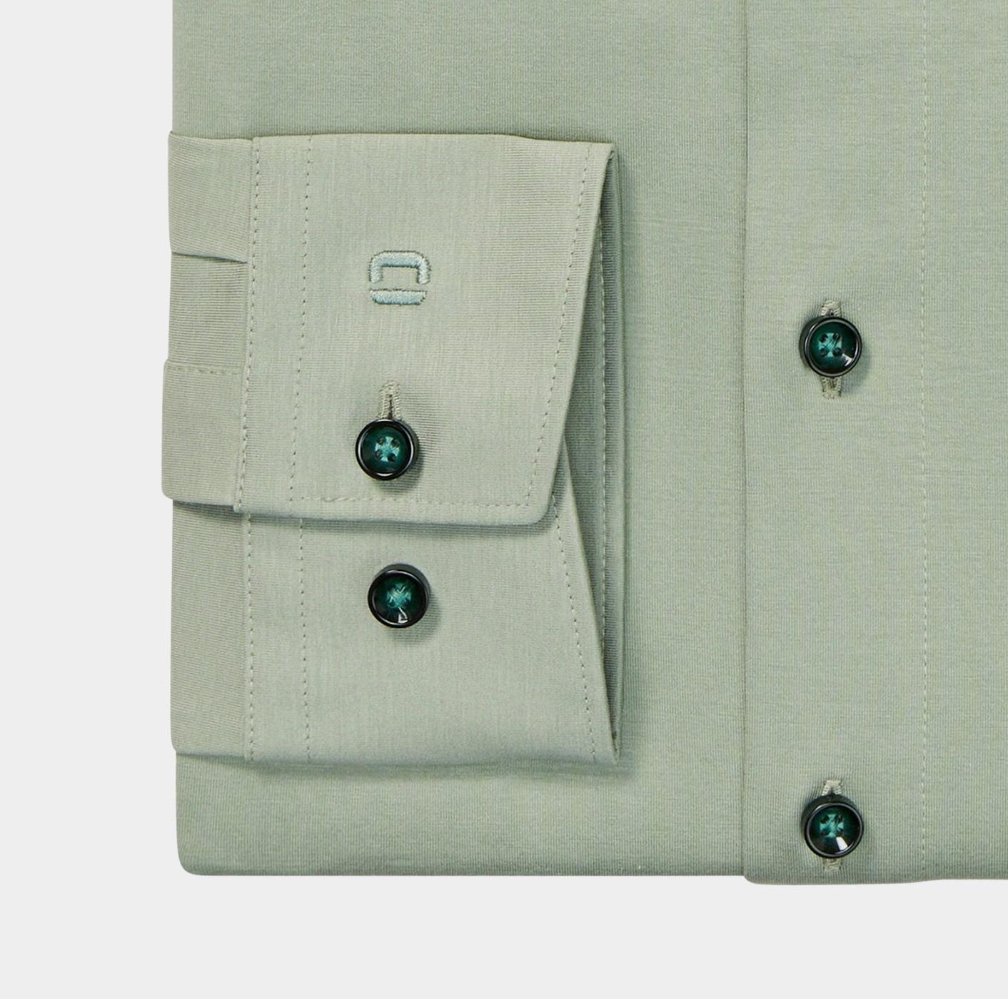 Olymp Business hemd lange mouw Groen 1202/64 Hemden 120264/46