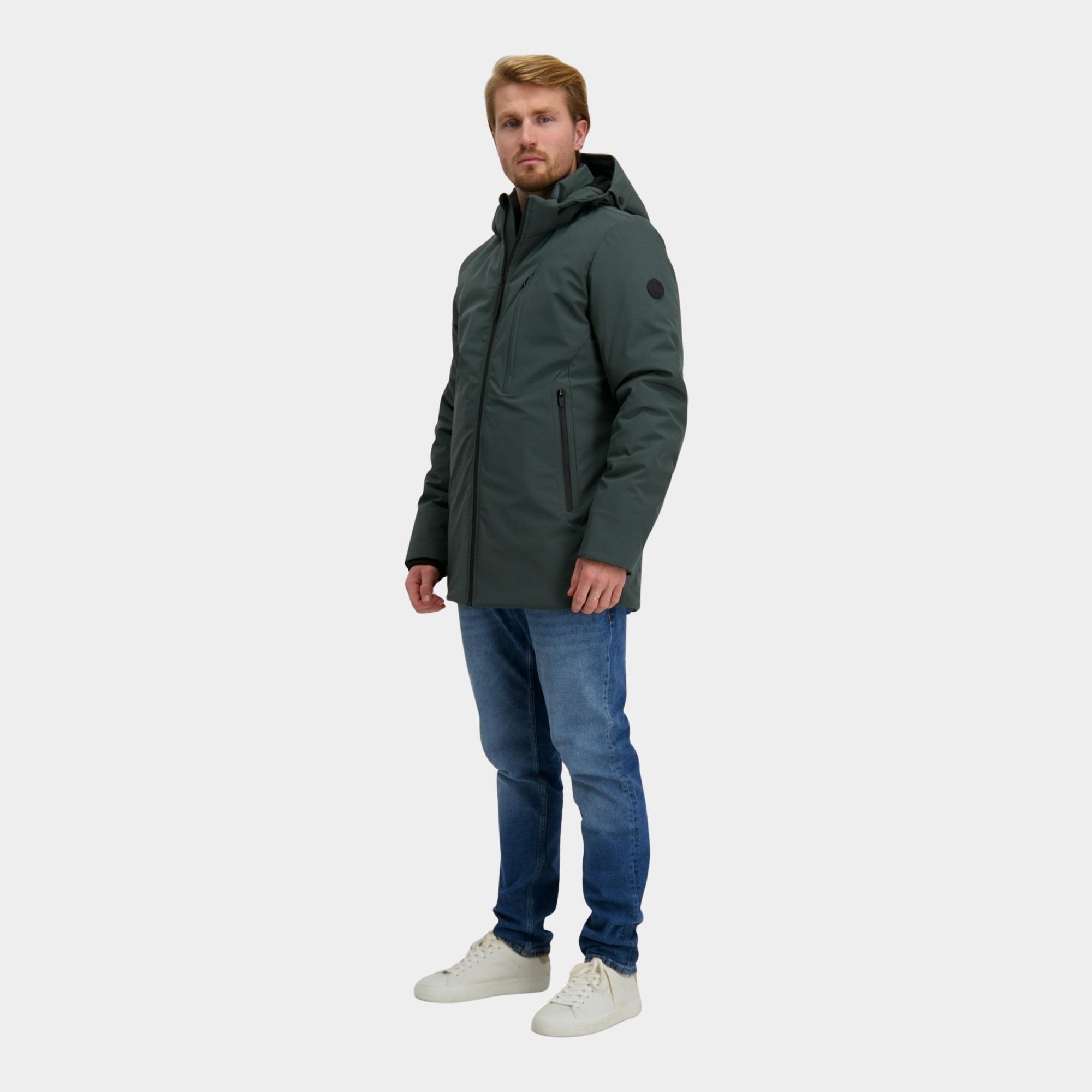Cars Jeans Winterjack Groen Harwick 64464/46