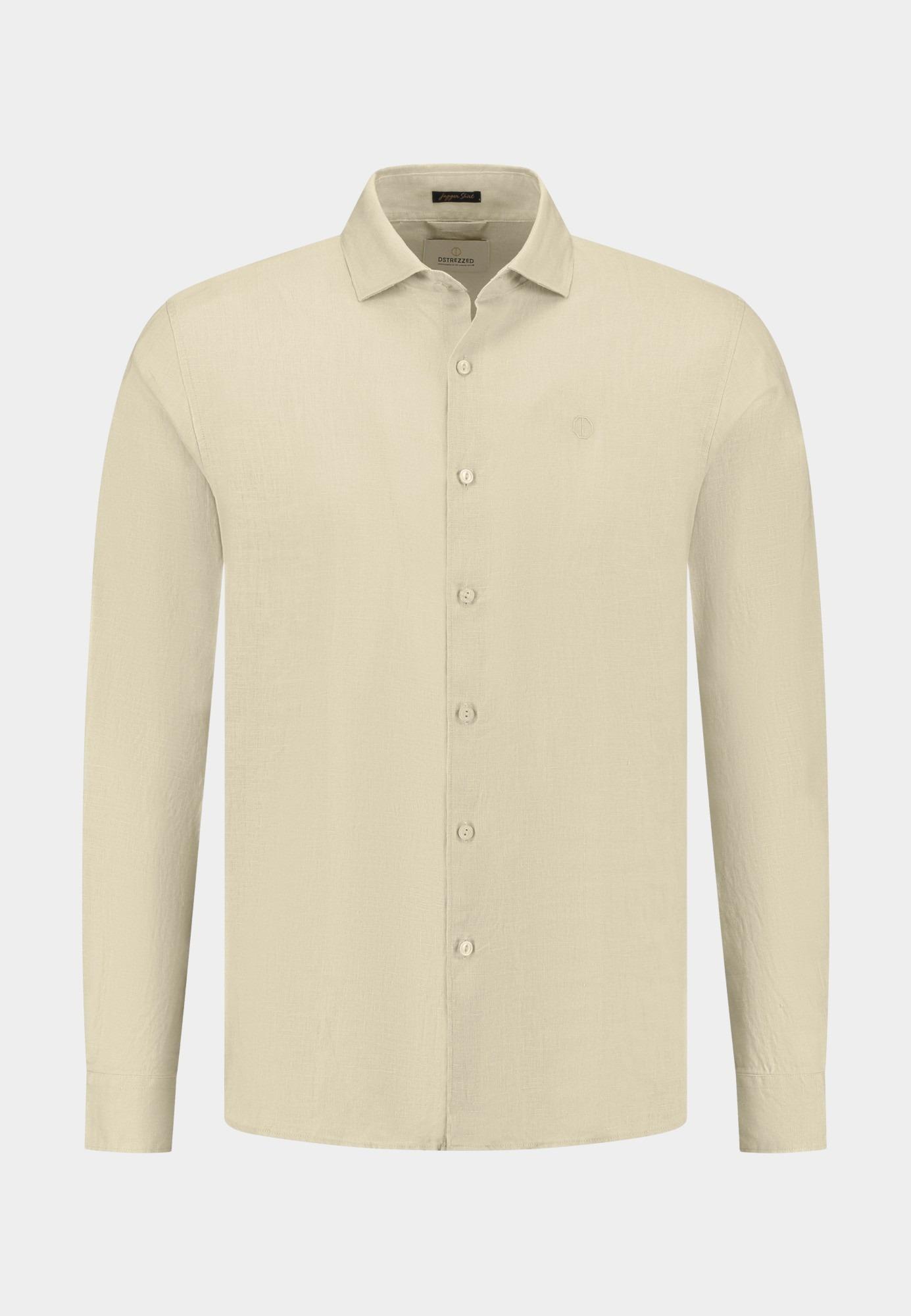 Dstrezzed Casual hemd lange mouw Beige DS_Jagger Shirt 303710-SS25/251