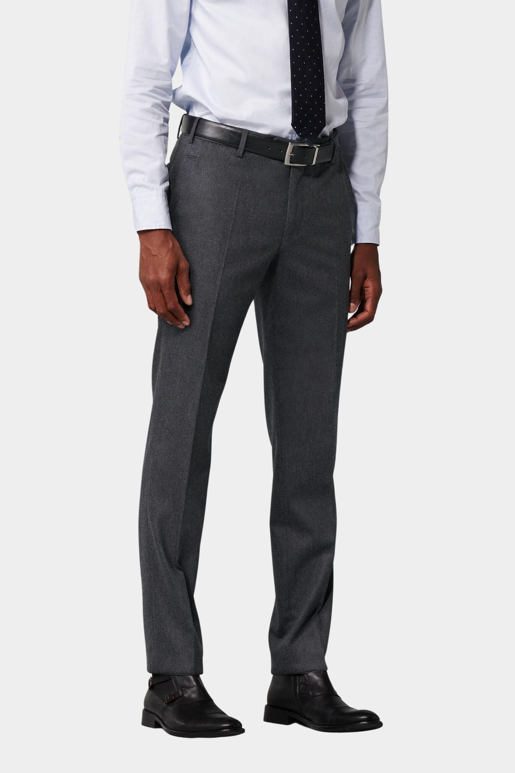 Meyer Wollen Pantalon Grijs BONN Art.2-8901 1022890100/07