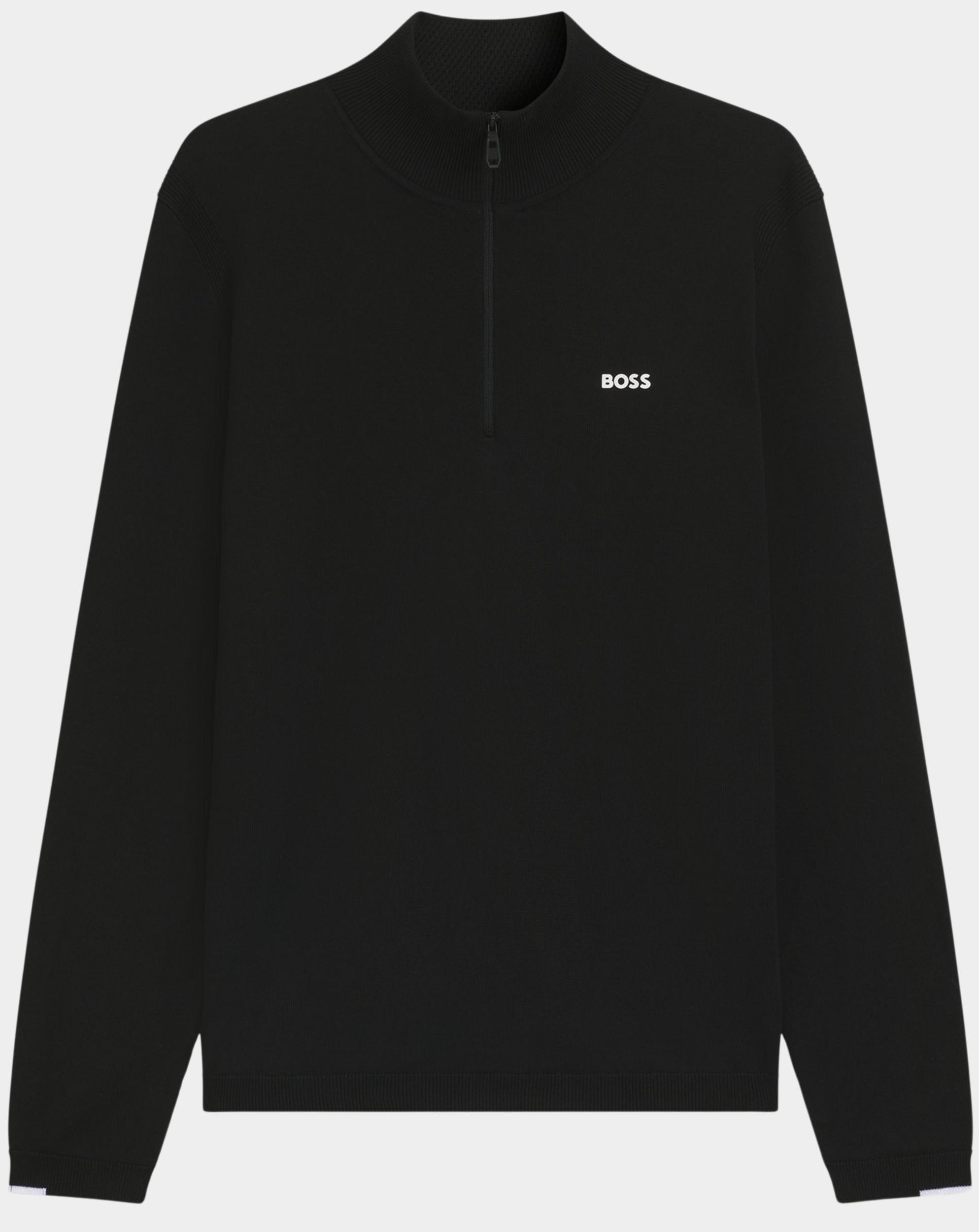 BOSS Green Pullover Zwart K_Ever-X QZ 10271705 01 50541965/001