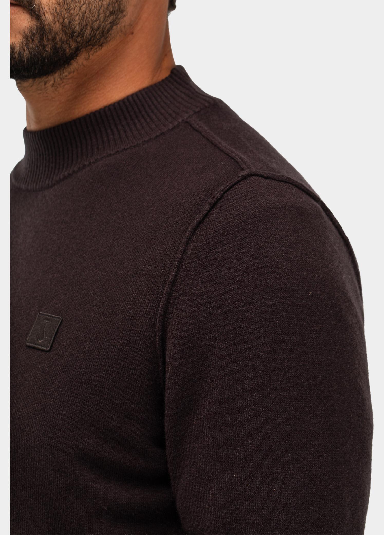 Butcher of Blue Turtle neck Bruin Clifden M2626103/694