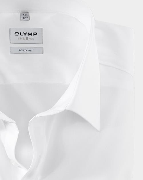 Olymp Business hemd korte mouw Wit Level Five 609012/00