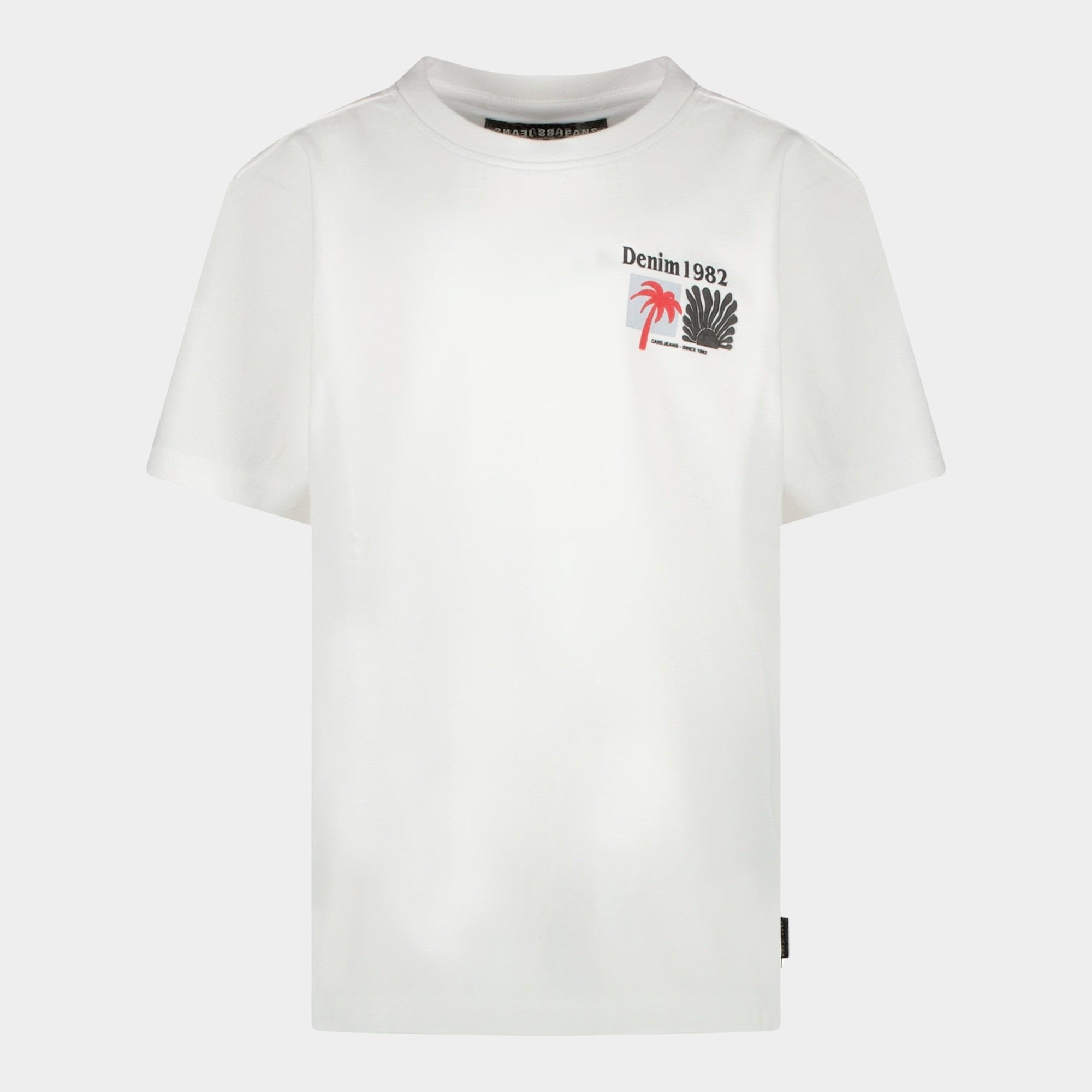 Cars Jeans T-shirt korte mouw Wit AFREZO 84179/23