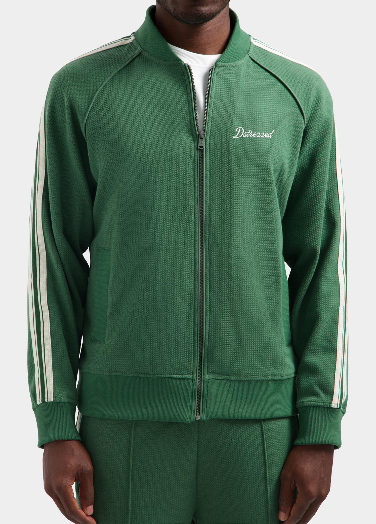 Dstrezzed sweatvest heren Groen Kjel 211866/568
