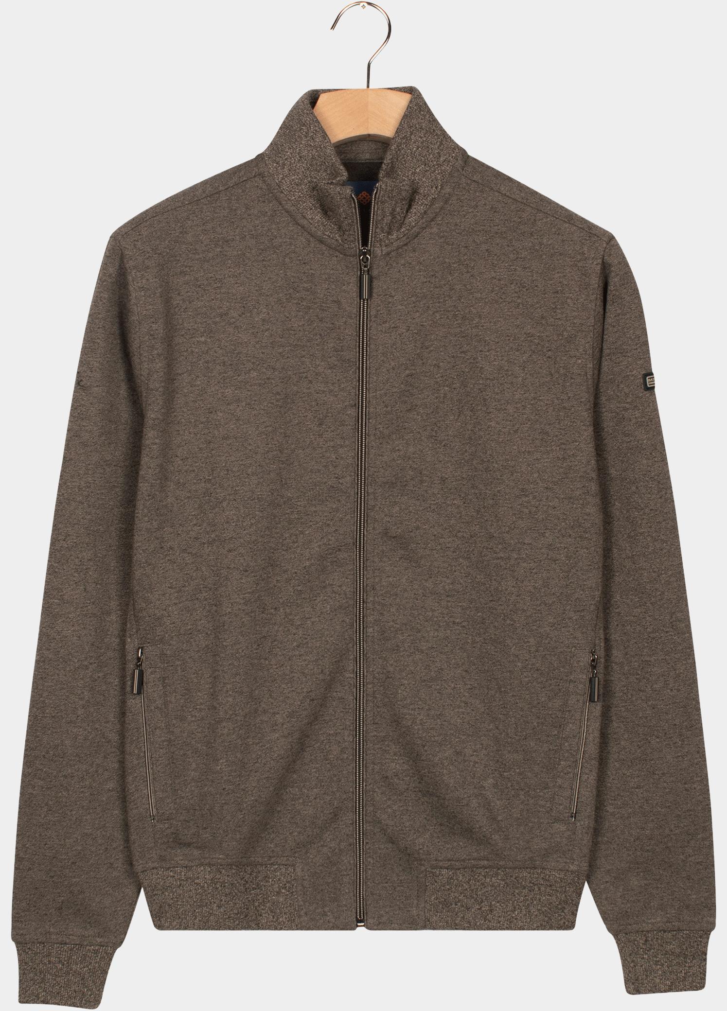 Baileys sweatvest heren Bruin Sweat Cardigan Zip 522254/899