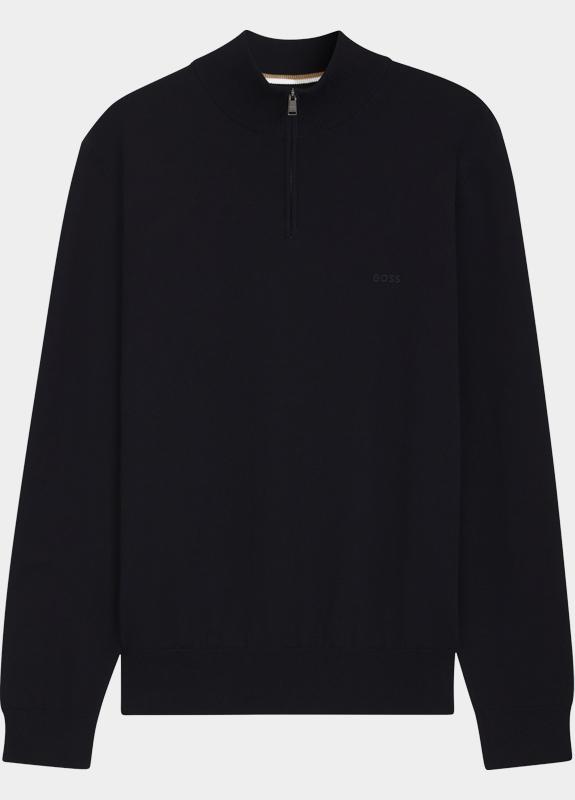 BOSS Black Half Zip Blauw Padro-L 10260473 01 50516914/404