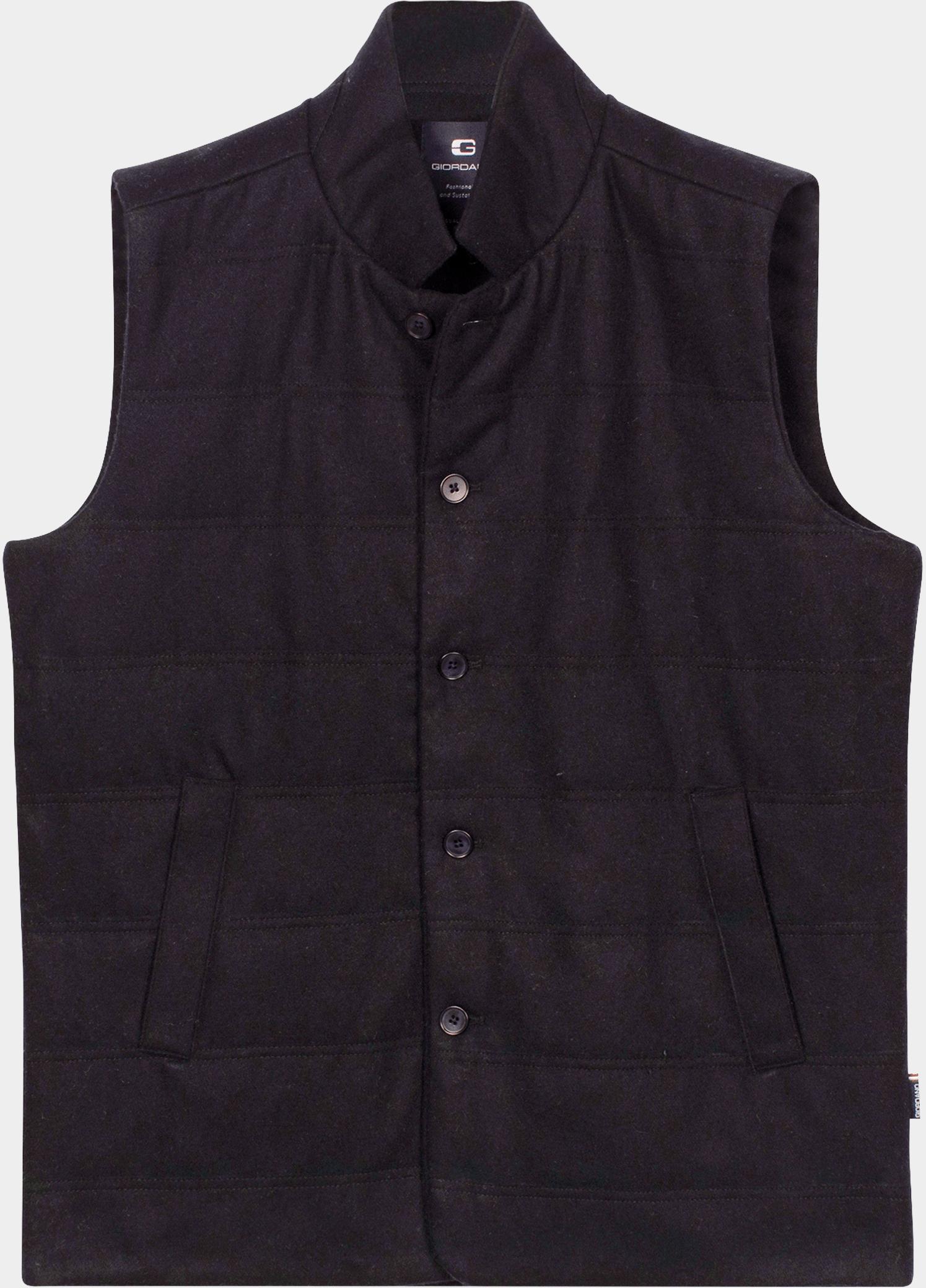 Giordano Bodywarmer heren Blauw Owen Brushed Wool mix 622551/60