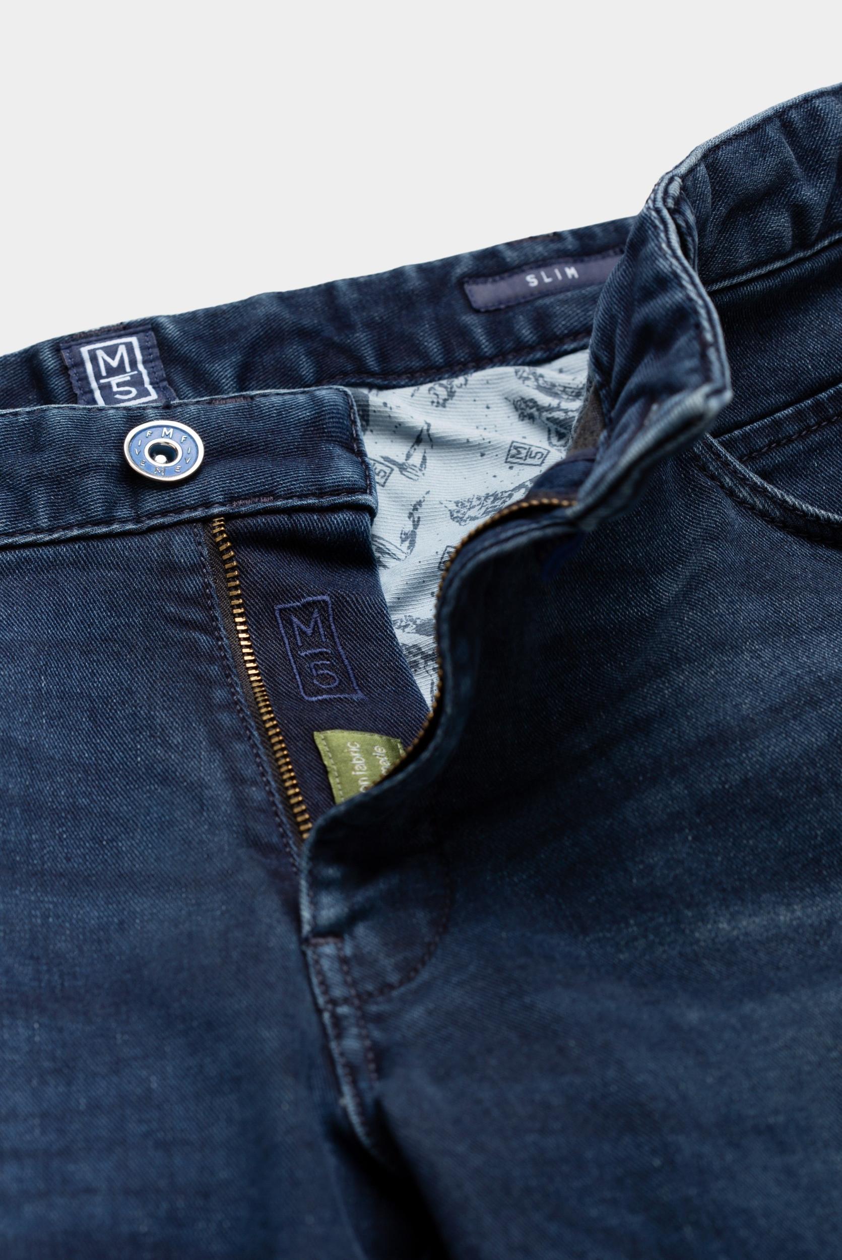 Meyer 5-Pocket Jeans Blauw SLIM Art.9-6243 3619624300/18