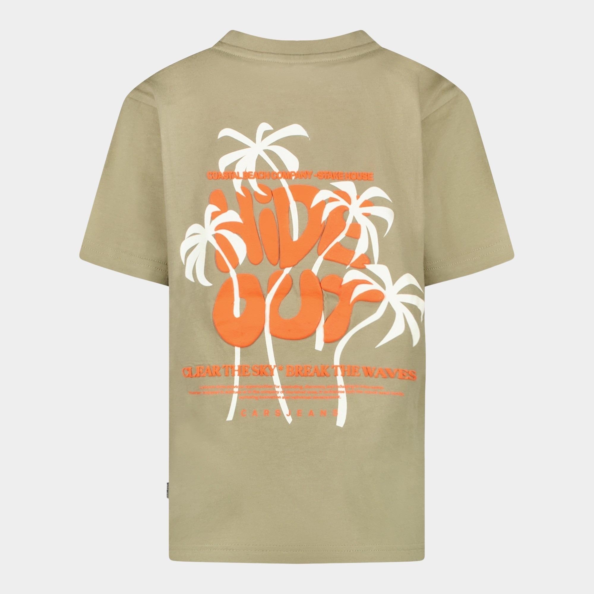 Cars Jeans T-shirt korte mouw Groen AFREZO 84179/18