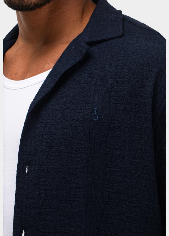 Butcher of Blue Casual hemd korte mouw Blauw Ripley M2516059/890