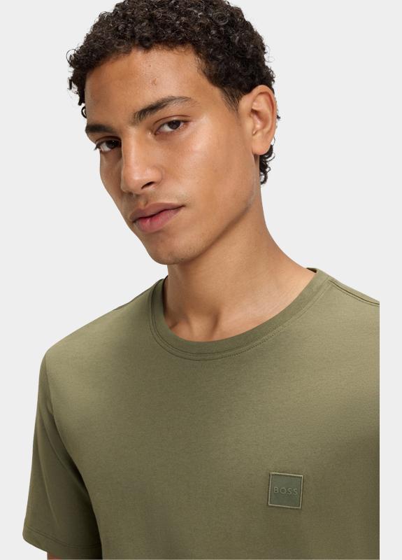 BOSS Orange T-shirt korte mouw Groen Tales 10242631 02 50508584/342