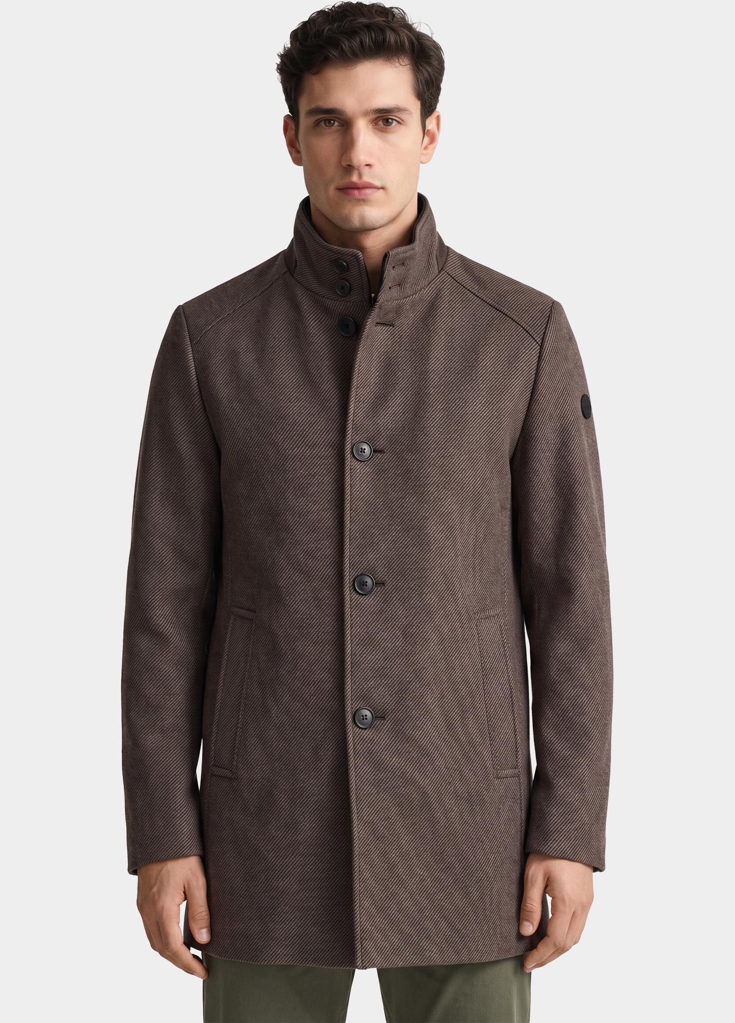 Donders 1860 Wollen Jas Bruin Wool Jacket 22049/410