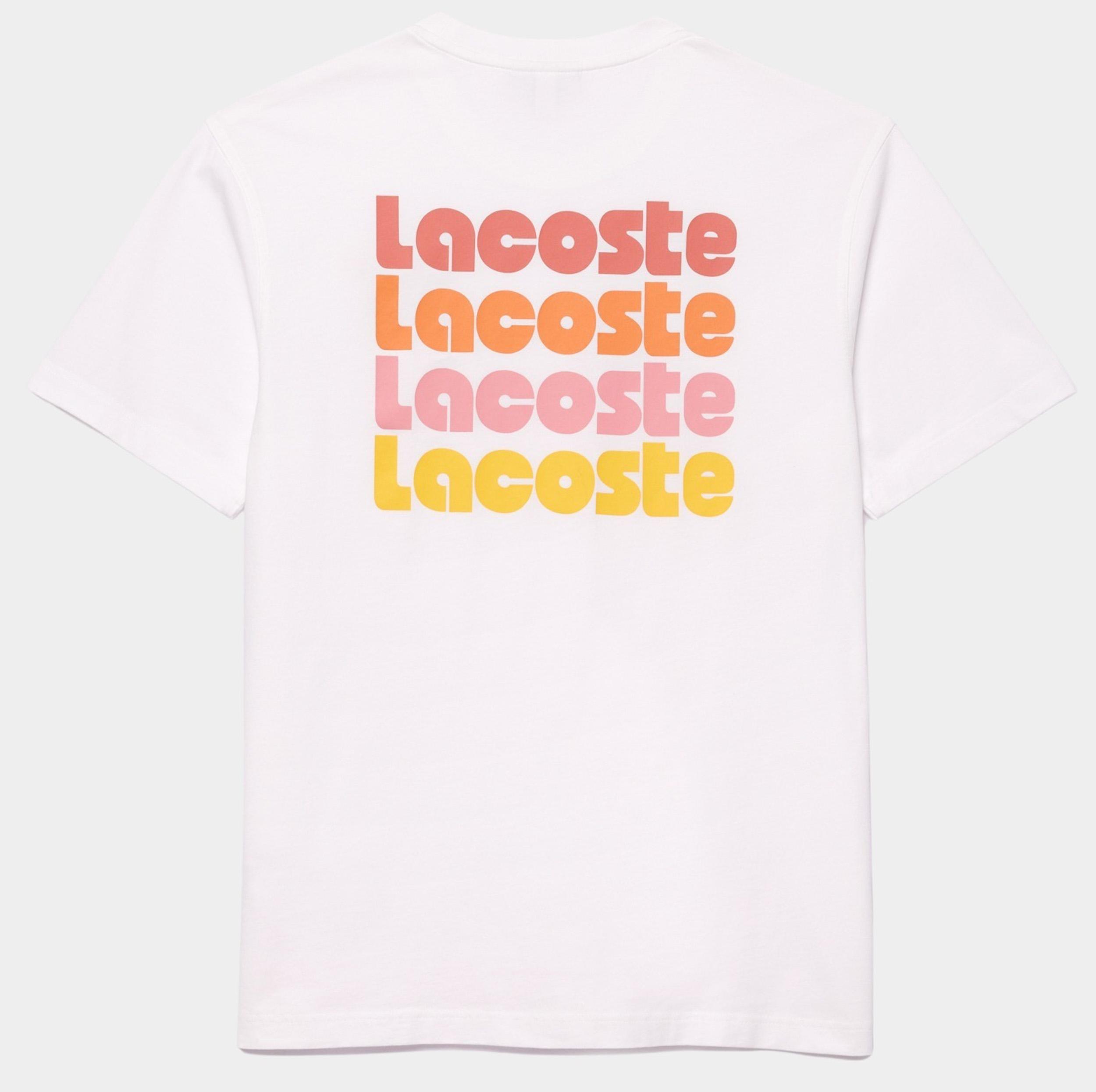 Lacoste T-shirt korte mouw Wit  TH7544/001