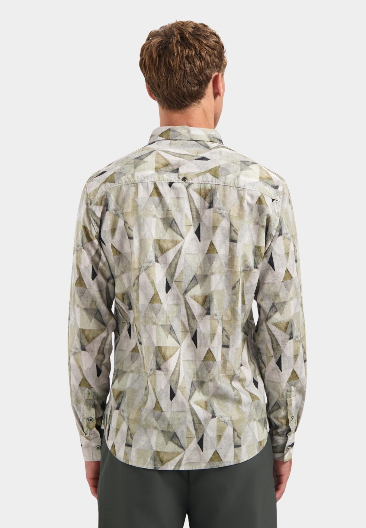 No Excess Casual hemd lange mouw Groen  29430923/197