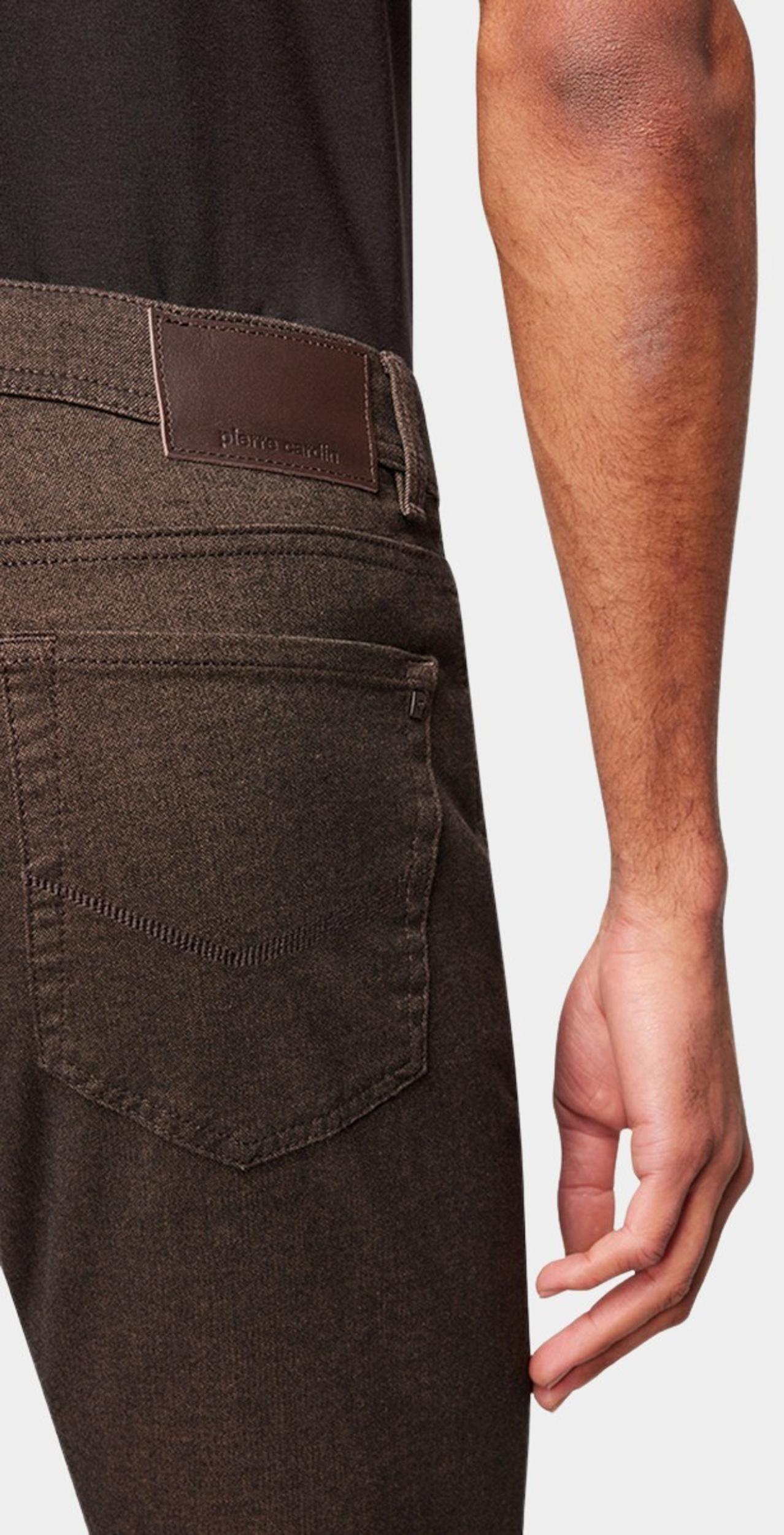 Pierre Cardin Katoenen 5-Pocket Bruin Lyon C3 34540.1050/8310