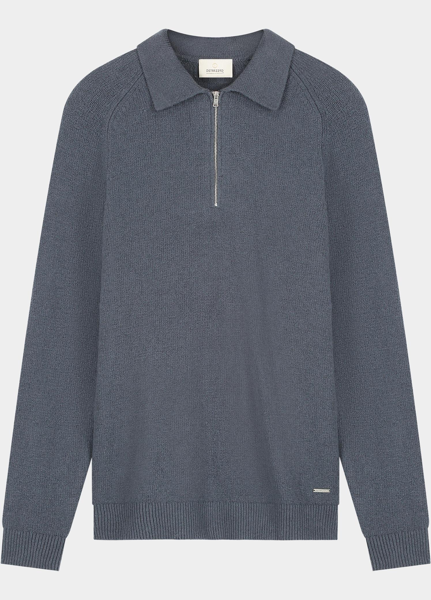 Dstrezzed Polo lange mouwen heren Grijs Yvain Polo 405936/835