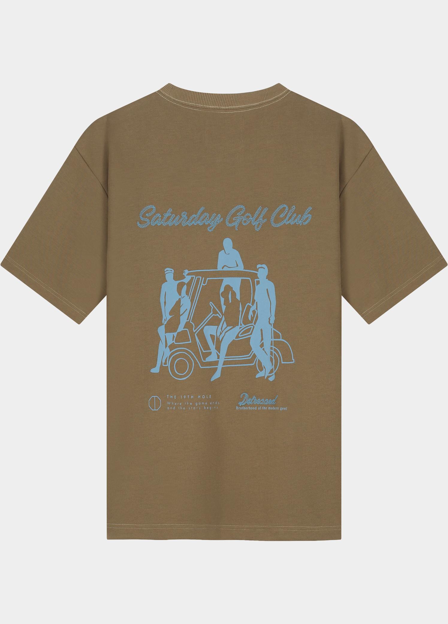 Dstrezzed T-shirt heren Grijs Kole Artwork Tee 203558/836