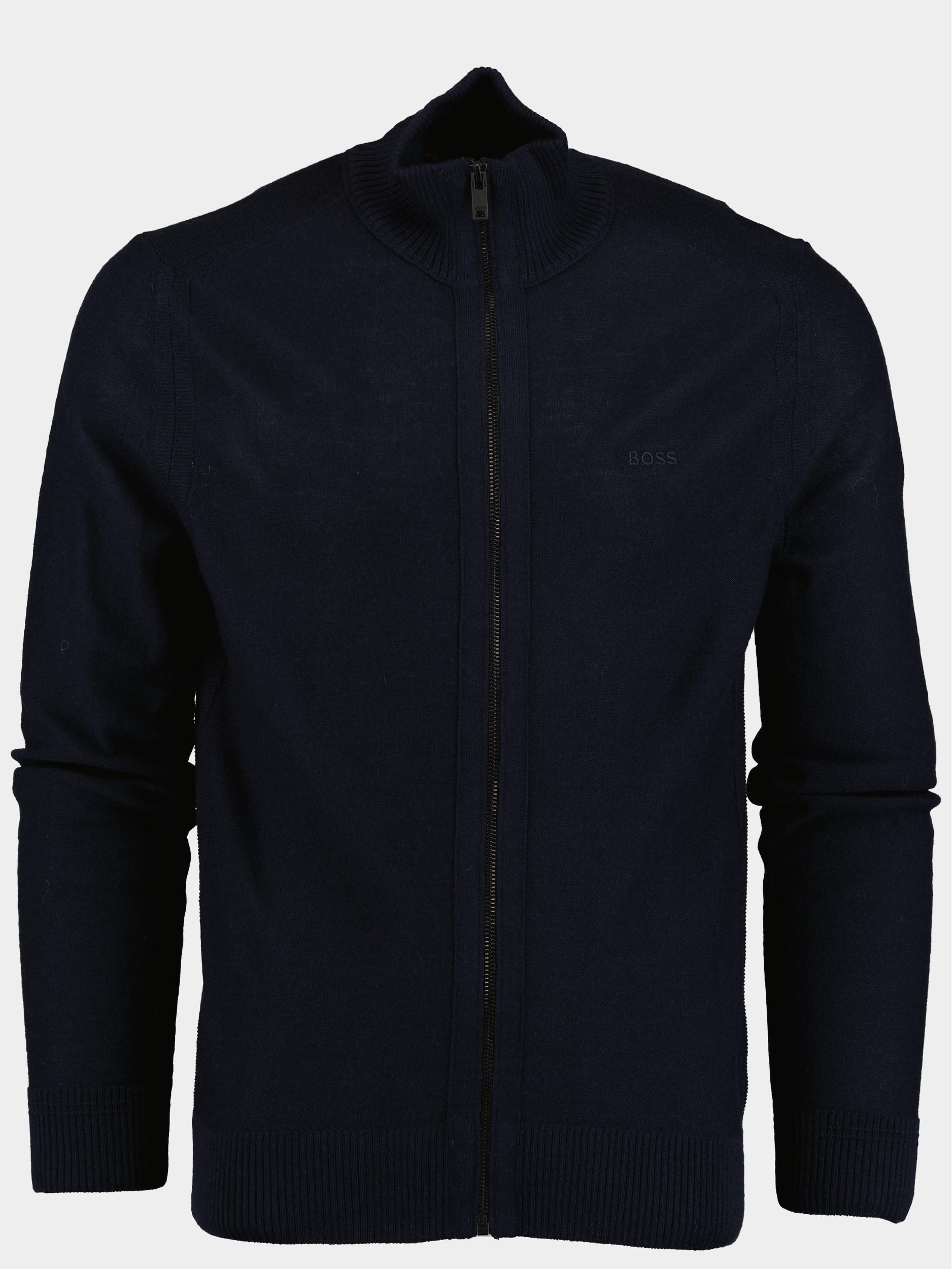 BOSS Orange Pullover Blauw Avac_FZ 10253457 01 50501750/404