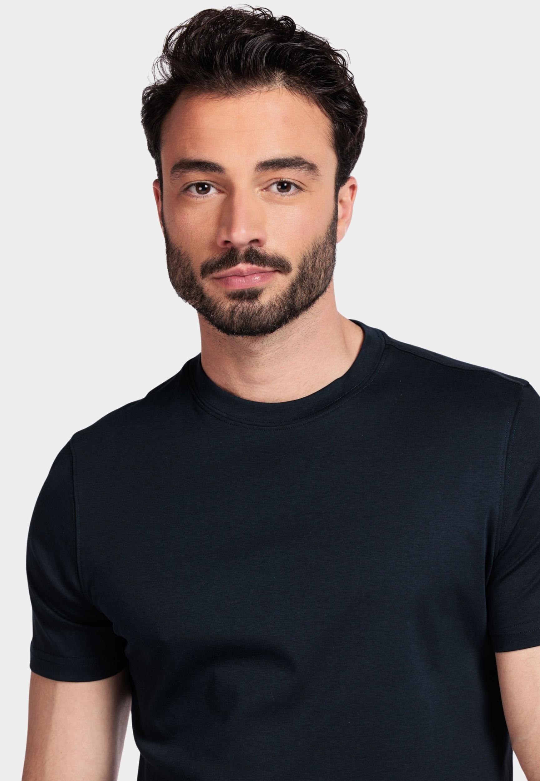 Giordano T-shirt korte mouw Blauw Luca T-shirt short sleeve Liq NOS5078/60