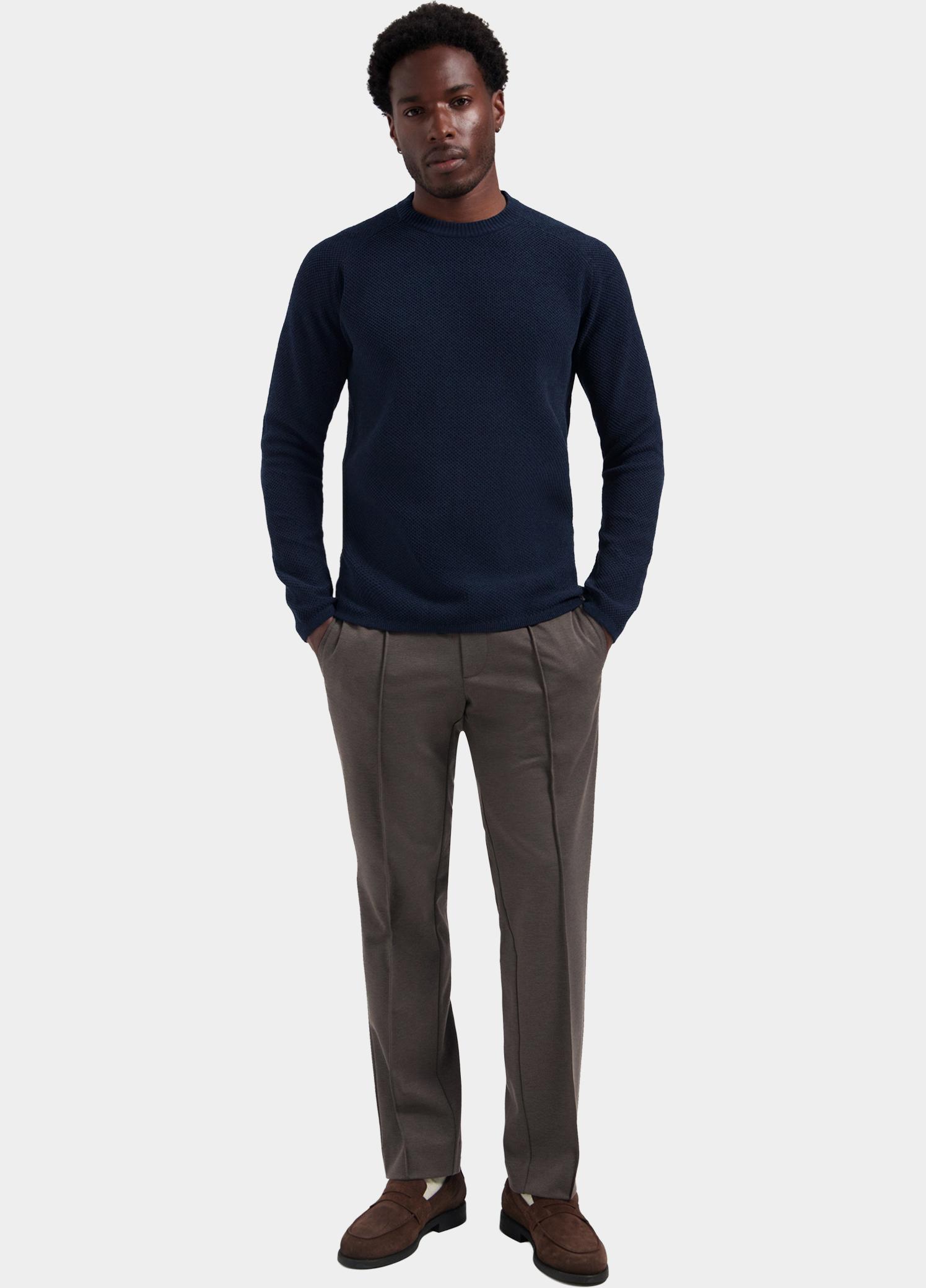 Dstrezzed Sweater heren Blauw Neill Big Chenille 406836/649