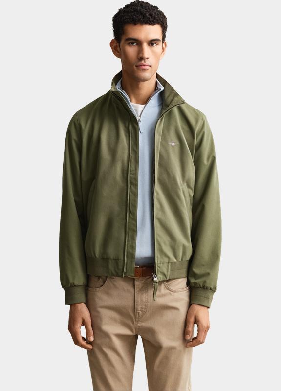Gant Zomerjas heren Groen Lichtgewicht Hampshire jack 7006600/379