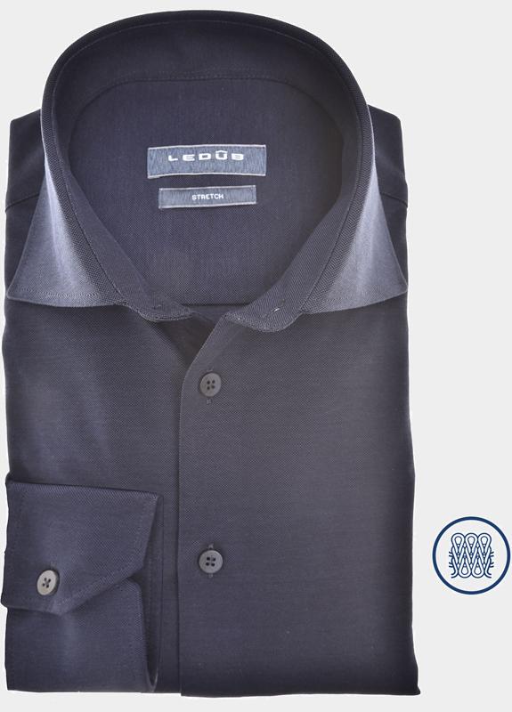 Ledub Business hemd lange mouw Blauw  0142345/190-000-000