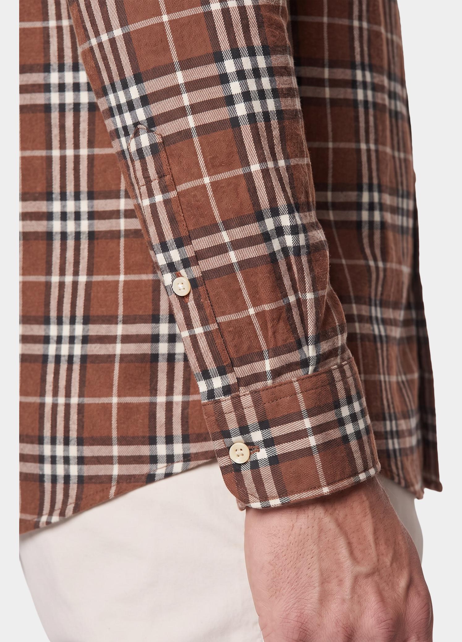 R.B. Boston Overhemd heren Rood Franklin 627670/85