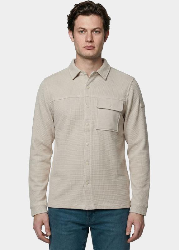 Scotland Blue Overshirt Grijs Vance Shirtjacket SPE26114VA07SB/2501