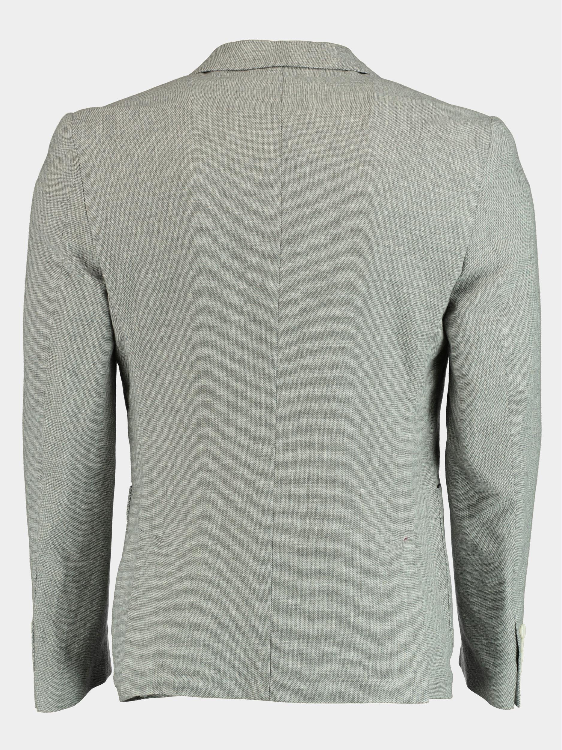Maxim B Colbert Grijs slim fit colbert beige SLR18-0842/GREY