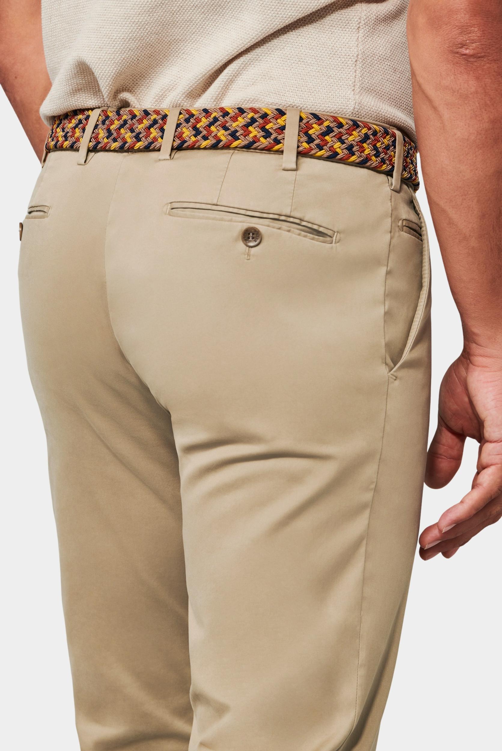 Meyer Katoenen Broek Beige BONN Art.1-8096 1021809600/33