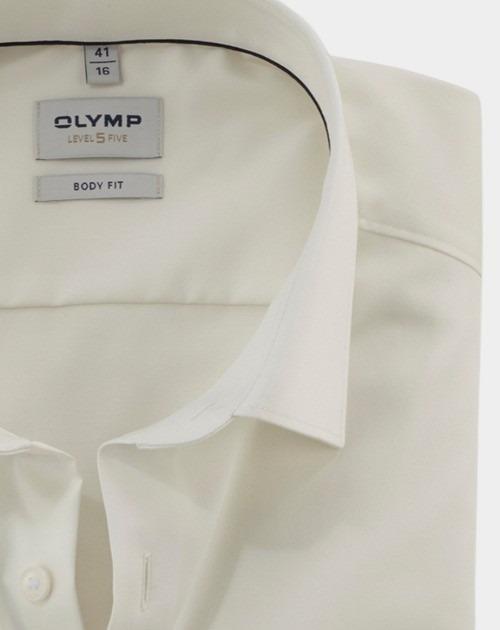Olymp Business hemd lange mouw Beige Level Five 209374/20