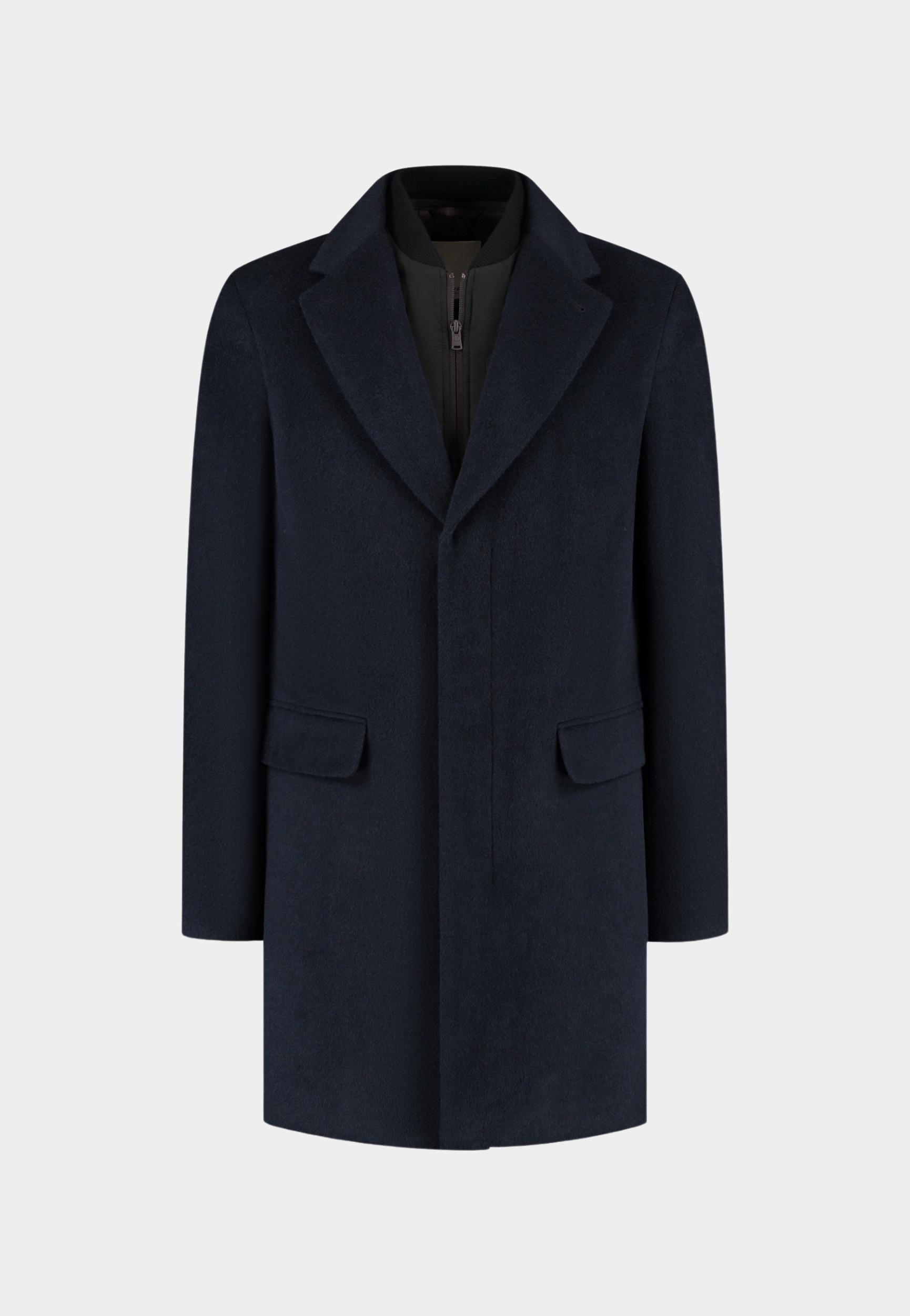 Dstrezzed Wollen Jas Blauw DS_Carter Coat 101510-AW25/649
