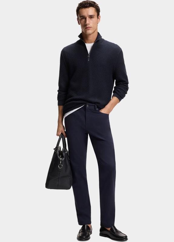 BOSS Black Pullover Blauw H-Ulicio 10276796 01 50555118/404