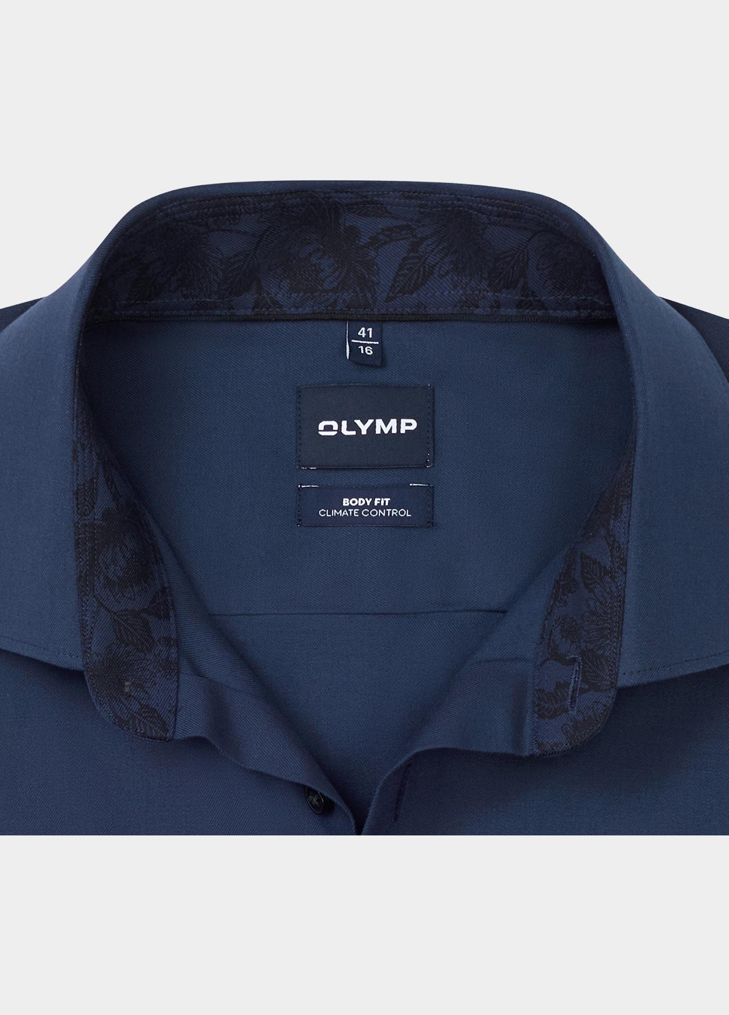 Olymp Zakelijk overhemd heren Blauw Level 5 CC bf D.2115/D.2223 211024/18