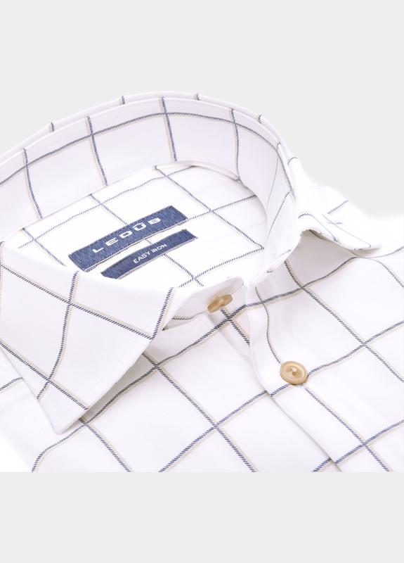 Ledub Business hemd lange mouw Wit  0142295/910-000-000