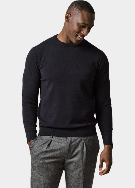 Profuomo Pullover Blauw  PPWJ30018/D