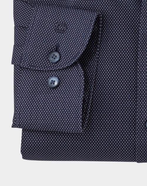 Olymp Business hemd lange mouw Blauw Level Five 210574/14